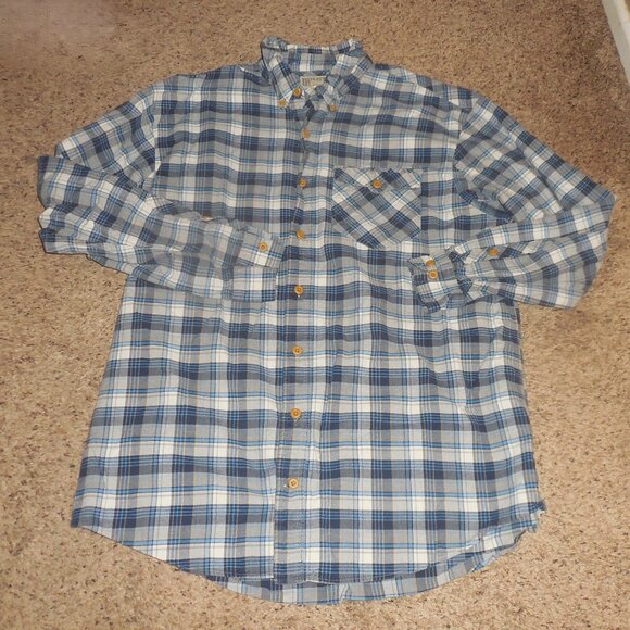 Duluth Trading Co Other - Duluth Trading Co Mens Button Down Blue L Tall